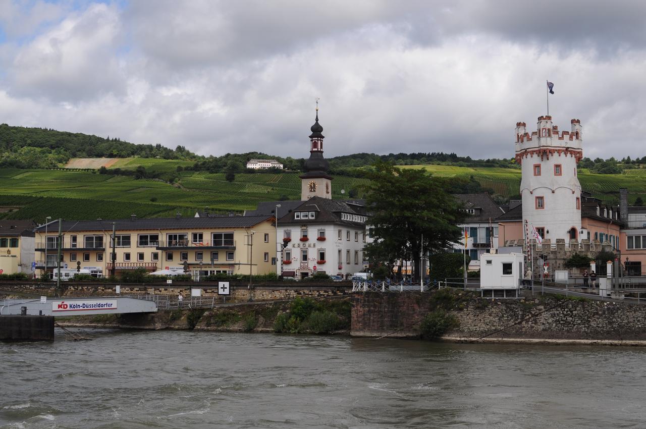 Hotel Krone Ruedesheim Rüdesheim am Rhein Extérieur photo